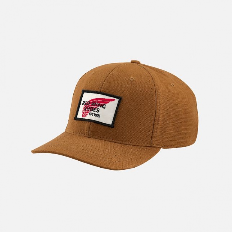 Red Wing Embroidered Logo Ball Hat | 73IHVOBGR