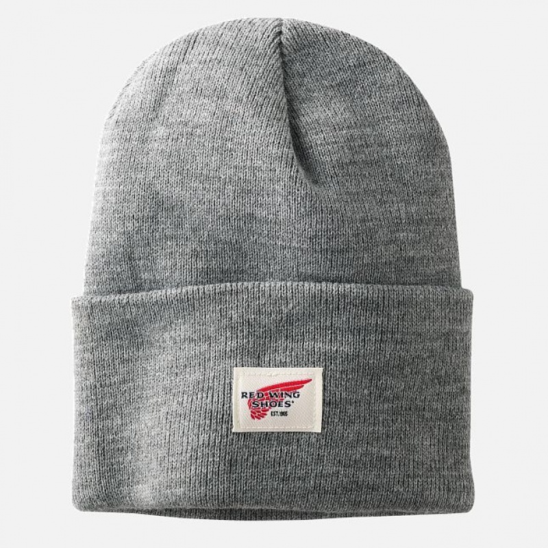 Red Wing Logo Knit Hat | 30ZKBOUXS