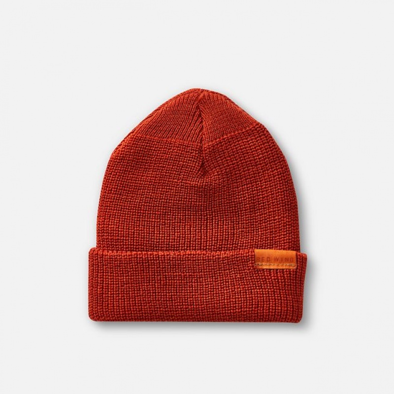 Red Wing Merino Uld Knit Hat | 56REJMFCV