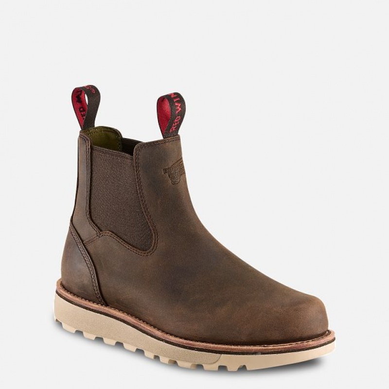 Red Wing Traction Tred Lite Arbejdsstøvler Herre | 41DAHYCVZ